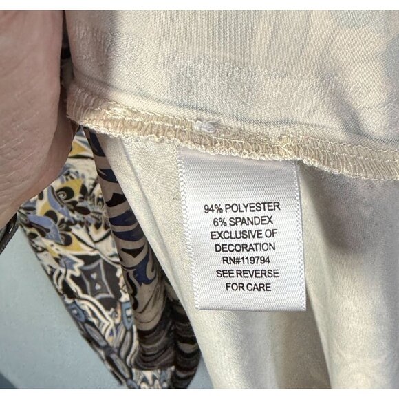 Y2K World Unity Women Embroidered Beaded Blouse 3X Boho Hippie Fairy Whimsy Goth - Picture 11 of 12